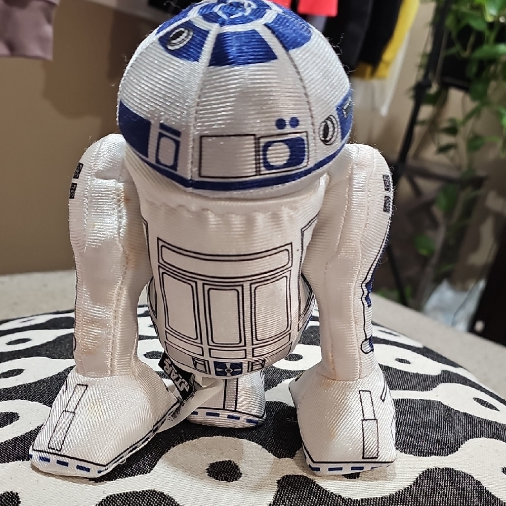 Disney Star Wars Droid Plush in White and Blue